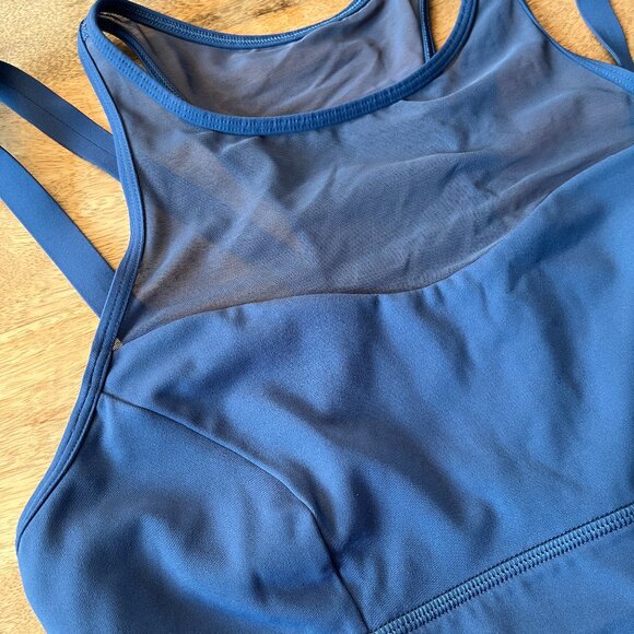 Lululemon Sun Setter Sports Bra Blue - SIZE 8 - Picture 3 of 8